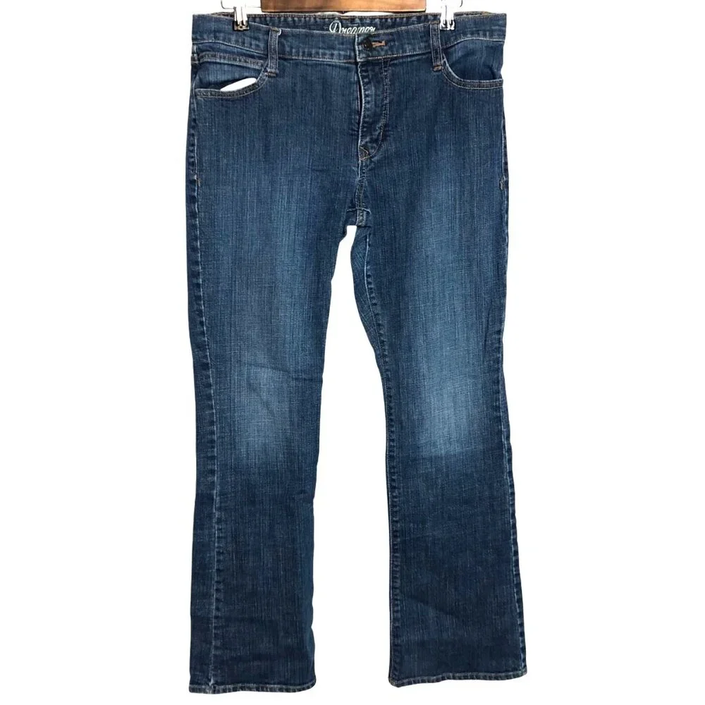 Old Navy Womens Bootcut Jeans Medium Wash Denim Size 8 - Picture 1 of 9
